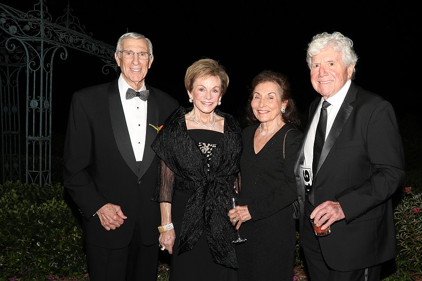 Larry and Joan Castellini with friends Nancy and Tom Martino.
