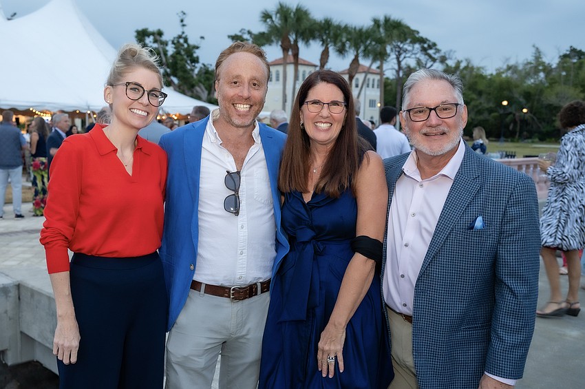 Kaylin Hummerickhouse, Max Goodman, and Teresa and Jon Mast
