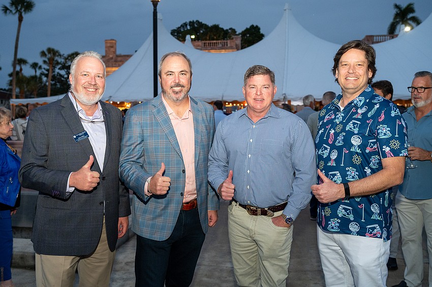 Jamie Miller, Joe Gruters, Jack Cox and Andy Strauser