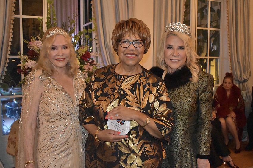 Co-chair Margaret Wise, honoree Mary Braxton-Joseph, and co-chair Katherine Harris