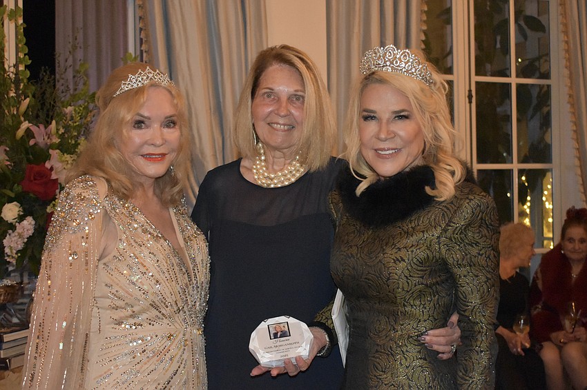 Co-chair Margaret Wise, honoree Gail Morganroth, and co-chair Katherine Harris