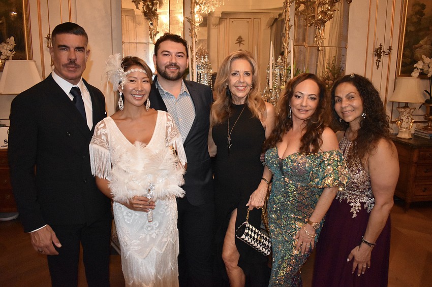 Gabriele and Julia Guerrini, Joshua Hardinger, Myra Maldonado, Gillian Marto and Juliana Dennis