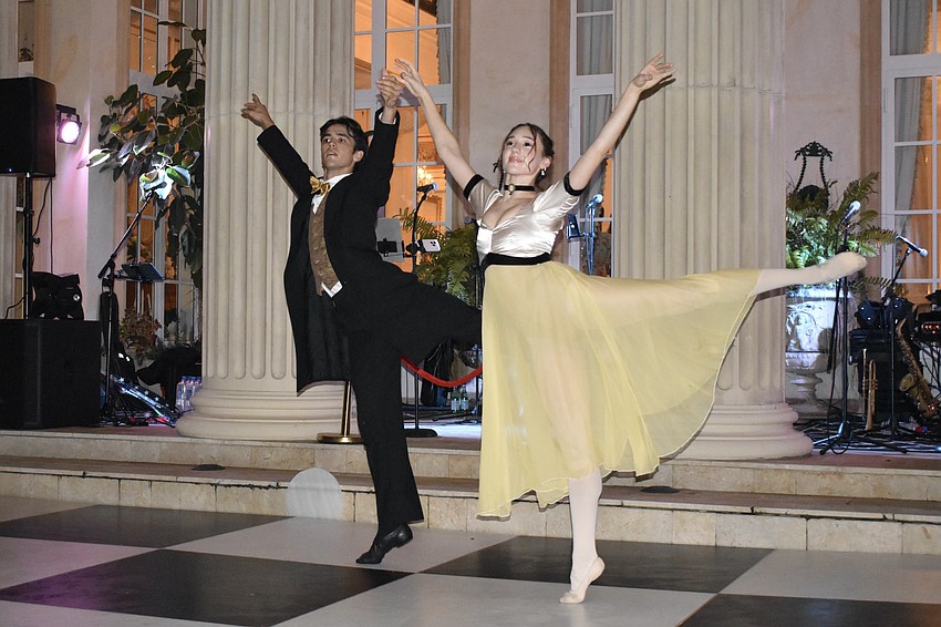 Ben Hannum and Isabella Desabrais of Sarasota Ballet