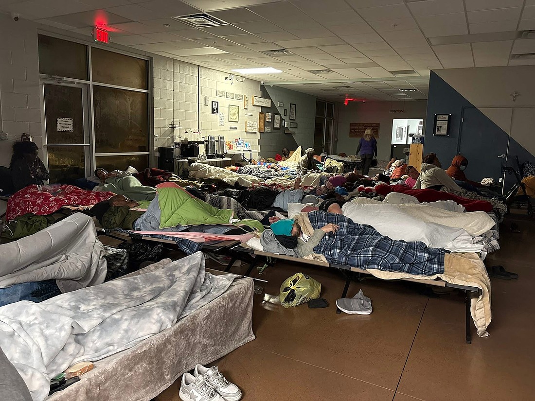 Matthew's Hope became a cold weather shelter last year, helping around 125 people.