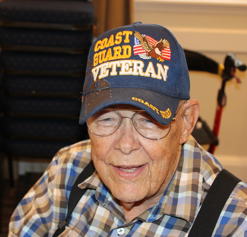 Ron Hovington, who was about to ride in the Tribute to Heroes Parade in Lakewood Ranch, served in the military 10 years, including four years in the Coast Guard and six years in the Air Force.