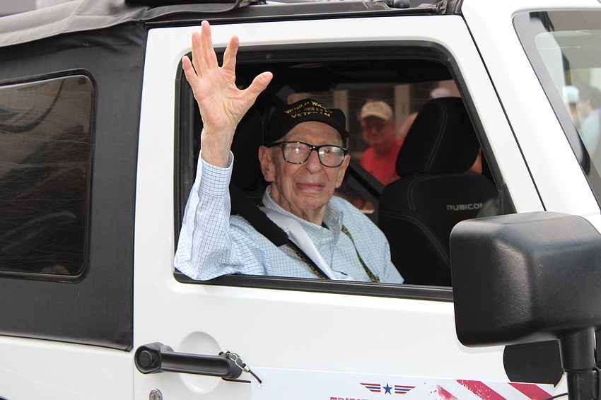 World War II veteran and Army Sgt. Bernard Greenberg is the 2025 Tribute to Heroes Parade grand marshal.