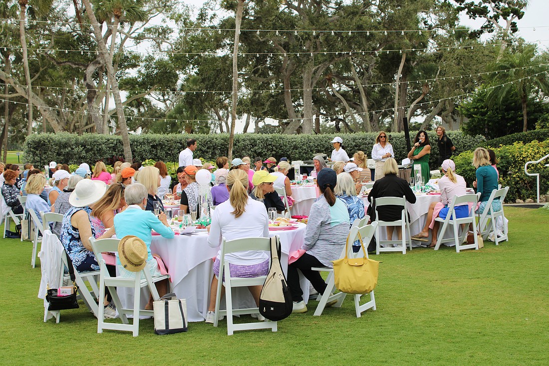 The Longboat Key Club Key Niners brought their A-game for a bit of friendly competition at their opener tee off for The Women's Nine Hole Golf Association on Nov. 6.