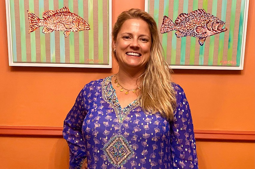 Lauren Marshall, one of the primary artists featured at the Party in Paradise Midnight Bazaar, says she appreciates uniting her passion for conservation and fine art.