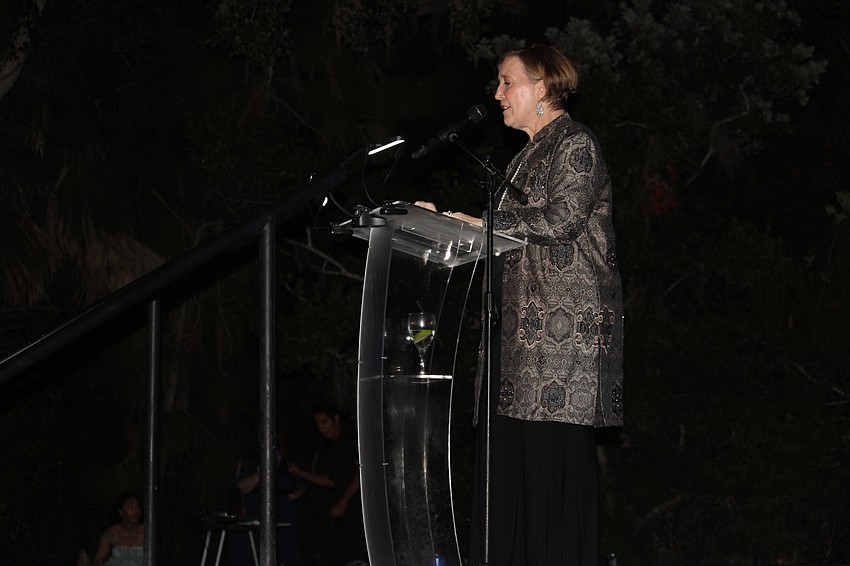 Big Waters Land Trust President Christine Johnson