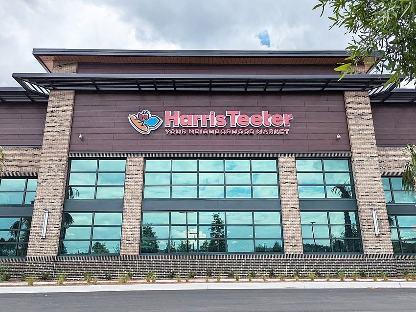 The Harris Teeter in Summerville, South Carolina, features the grocer's updated logo design. The chain says it will open a store in the Atlantic North shopping center in Jacksonville. The Harris Teeter in Summerville, South Carolina, features the grocer's updated logo design. The chain says it will open a store in the Atlantic North shopping center in Jacksonville.