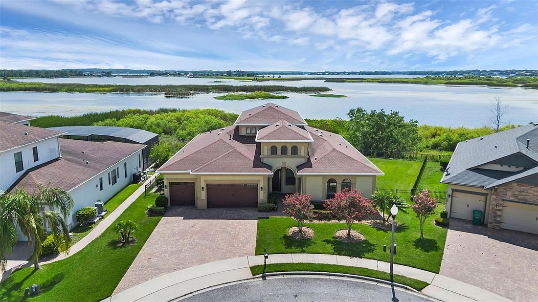 The home at 15344 Johns Lake Pointe, Winter Garden, sold Nov. 6, for $1,085,000. It was the largest transaction in Winter Garden from Nov. 3 to 9. The sellers were represented by Denise Gregorie, Clock Tower Realty.