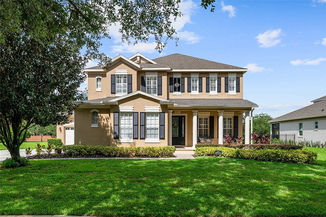 The home at 11612 Camden Park Drive, Windermere, sold Nov. 7, for $1,275,000. It was the largest transaction in Windermere from Nov. 3 to 9. The sellers were represented by Angela Durruthy, Keene’s Pointe Realty.