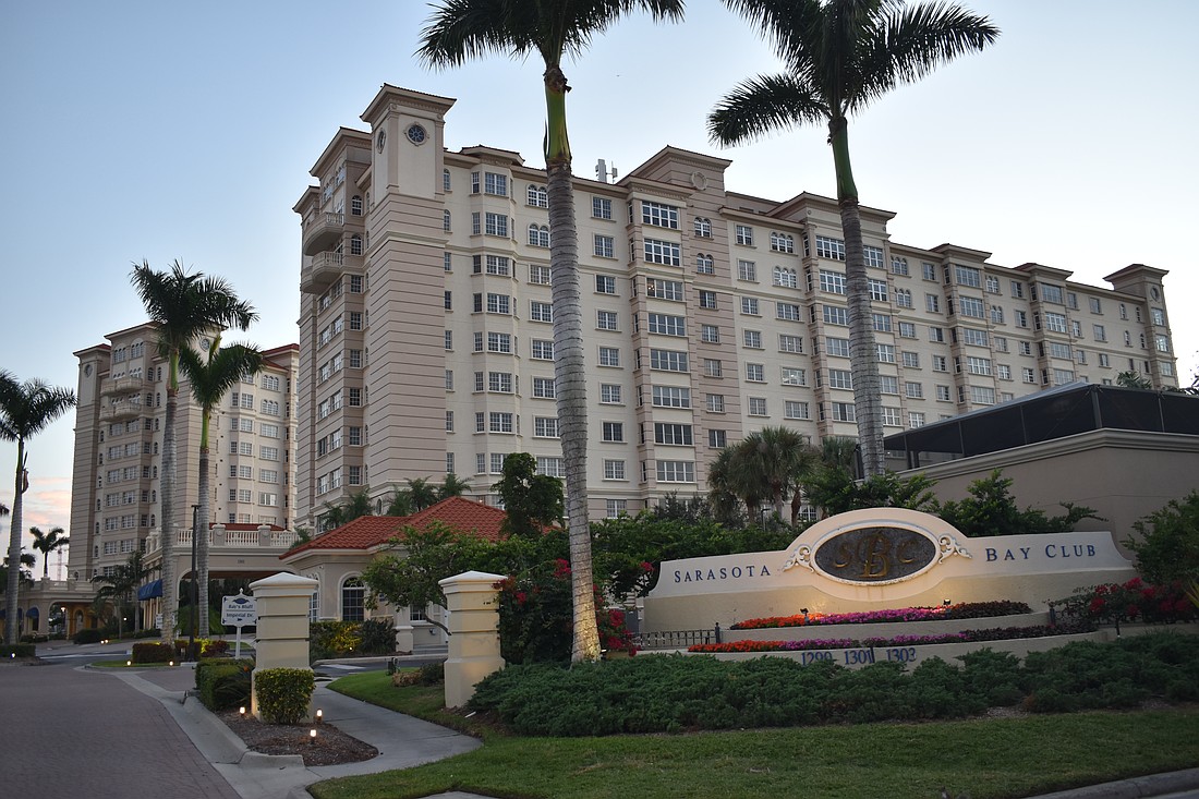 The Unit 920 condominium at 1299 Tamiami Trail was built in 2003 and has two bedrooms, two-and-a-half baths and 1,849 square feet of living area.