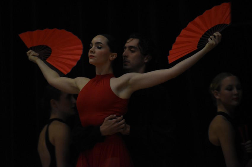 Evelyn Lyman and Bryan Guerrero perform in Ravel's 