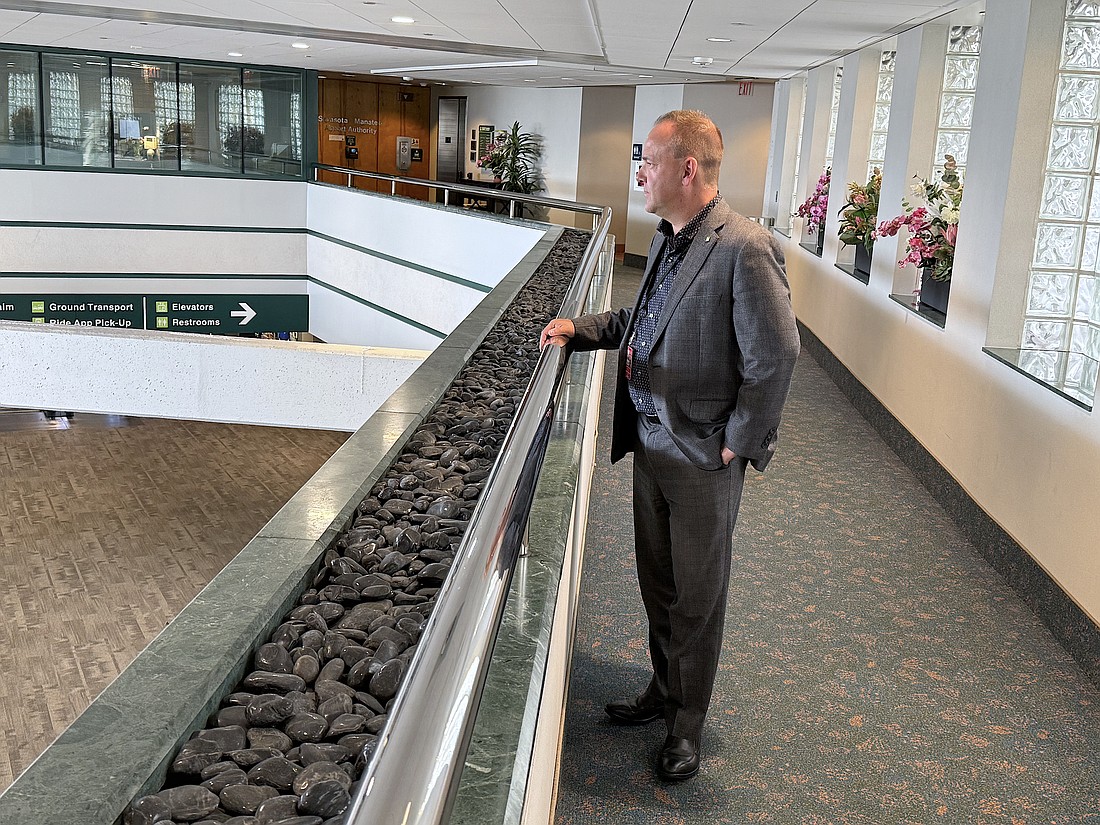 Paul Hoback started as president and CEO of Sarasota-Bradenton International Airport on Oct. 19.
