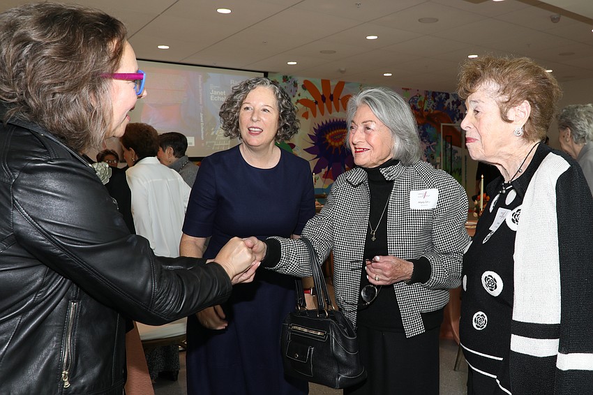 Gloria Sutton, Virginia Shearer, Mary Lou Winnick and Irene Kauffman
