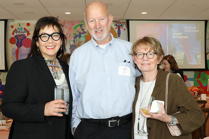 Gloria Sutton with Bill and Joyce Fletcher
