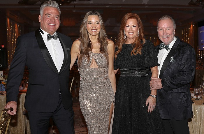 John and Amy Hoskins co-chair Twinkle Ball 2025 with Terri and Michael Klauber.