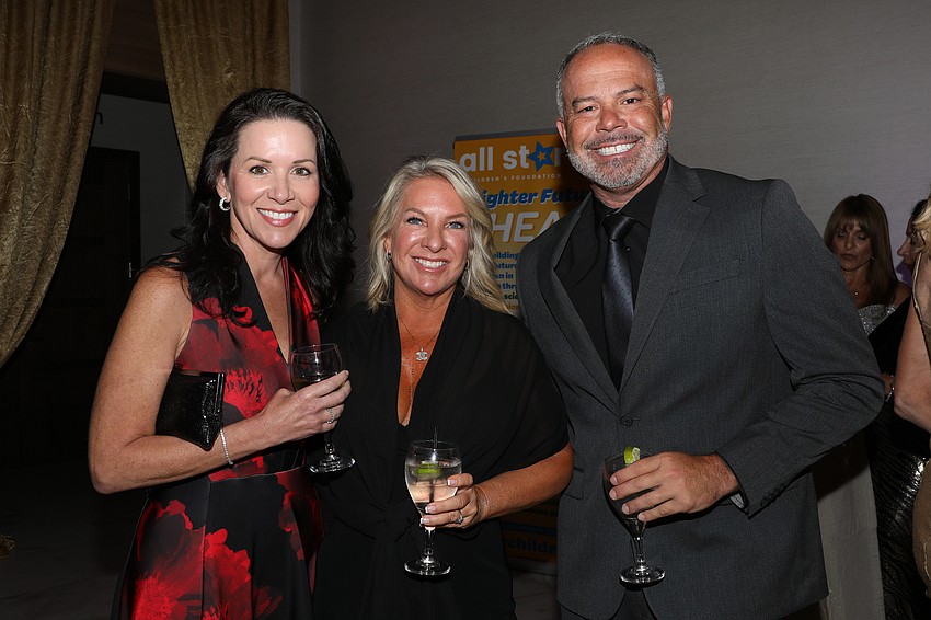 Maureen Glasgow with Melissa Wieiman and Jeff Parker