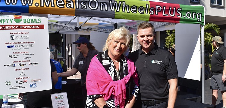 Maribeth Phillips is the president and CEO of Meals on Wheels Plus of Manatee, and Andy Guz, CEO of Manatee Memorial Hospital, is the board chair.