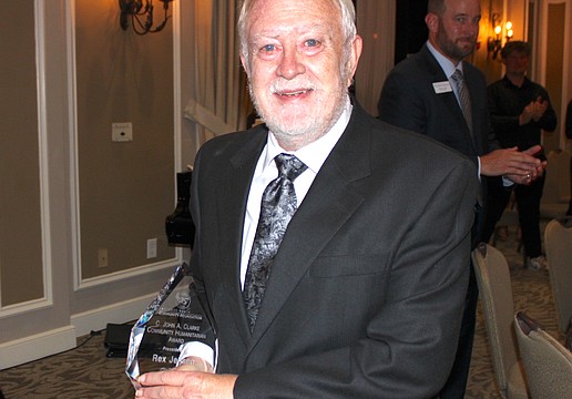 Rex Jensen, the CEO and president of Schroeder-Manatee Ranch, is the 2025 C. John A. Clarke Humanitarian Award winner.