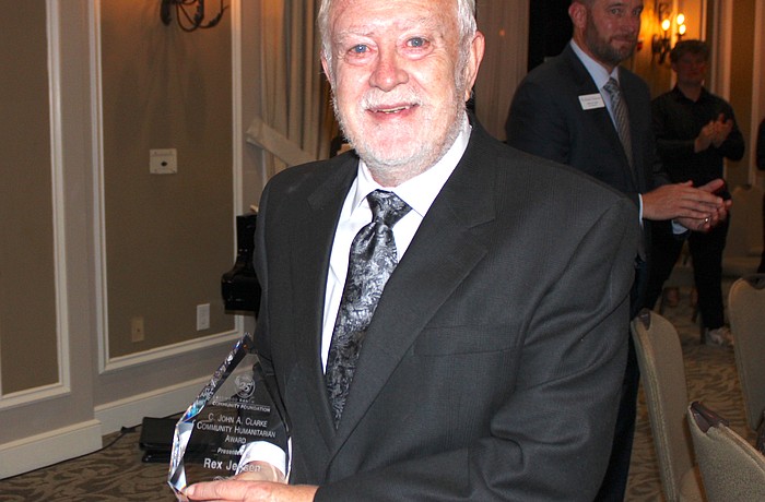 Rex Jensen, the CEO and president of Schroeder-Manatee Ranch, is the 2025 C. John A. Clarke Humanitarian Award winner.
