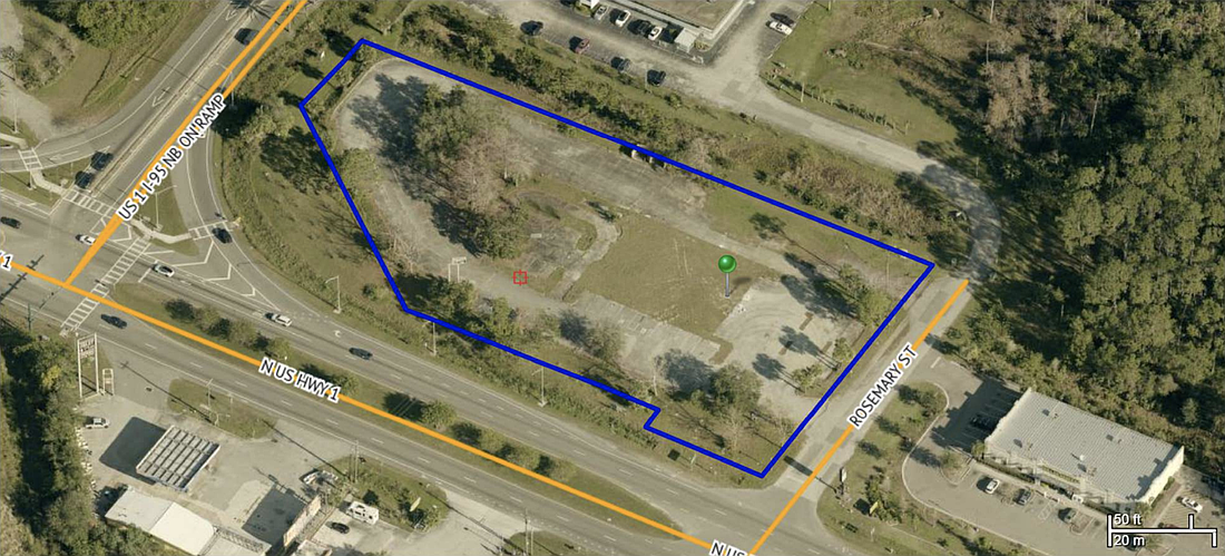 The emergency department will span about 13,451 square feet on a 2.47-acre site. Map courtesy of the city of Ormond Beach