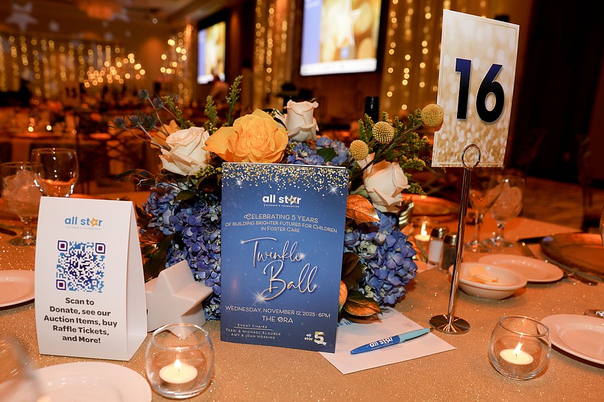 The All Star Children's Foundation presented Twinkle Ball on Nov. 12 with 425 guests in attendance.