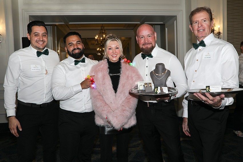 Michael Calamaras, Adrian Tolentino, Karolyn Kelly, Chris Kiblin and Les Stumpff