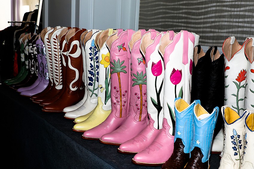 These boots from Petite Paloma Heirloom Boots knocked the socks off some guests who found the whimsical designs refreshing.