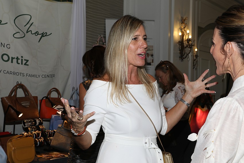 Designer Daniella Ortiz with Nikki Audia