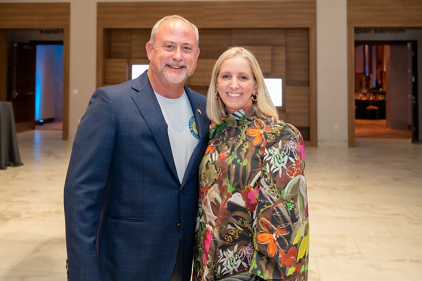 Argus Board President Todd Morton and Kristin Morton