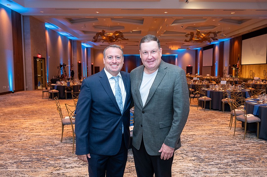 Eric Flemming and Event Chair Keith Mercier