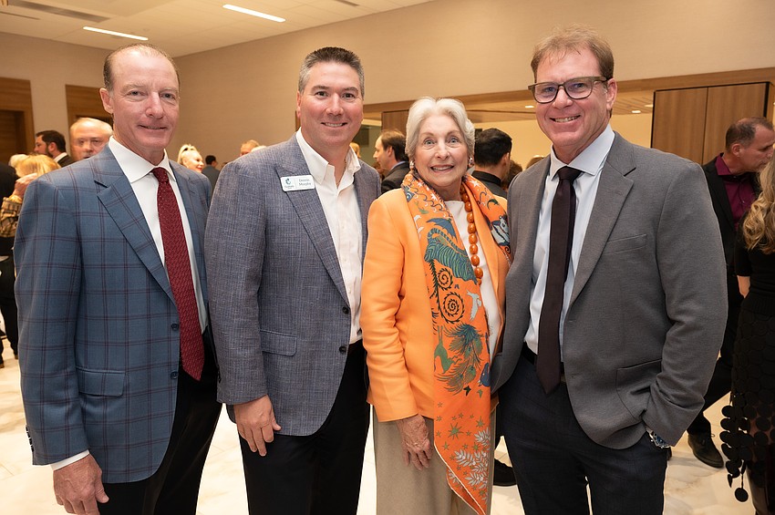 Rob Boylston, Dennis Murphy, Michael Saunders and John LaCivita
