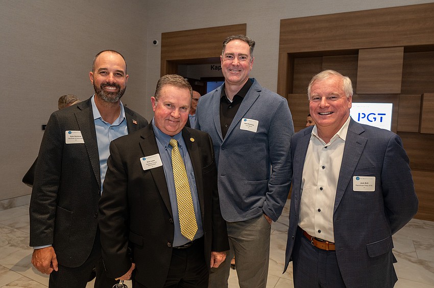 Kyle Hembree, Rob Lewis, Matt Brockway and Jack Brill