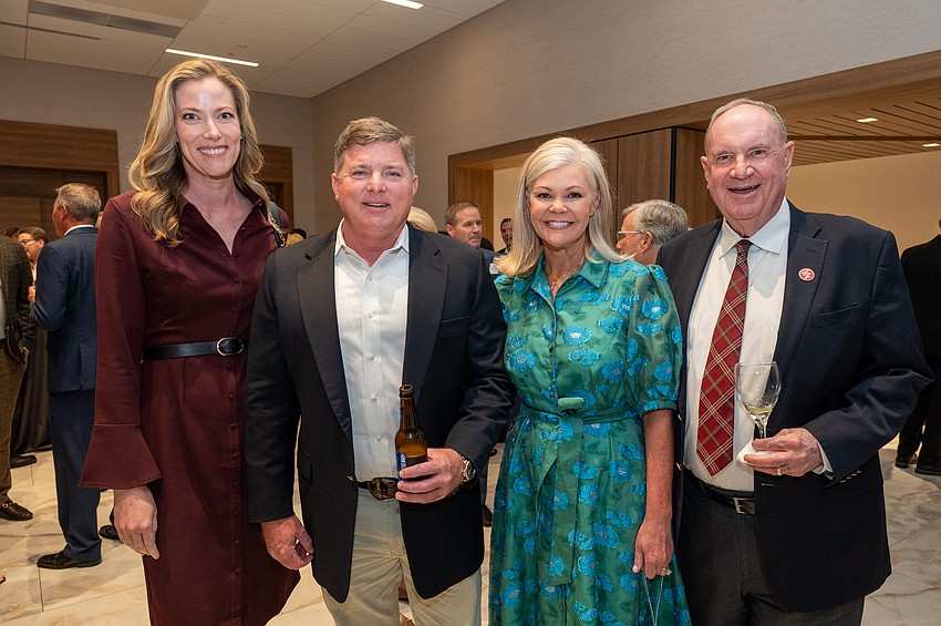 Megan Baxter, Jack Cox, Jennifer Winkler and Jim Tollerton