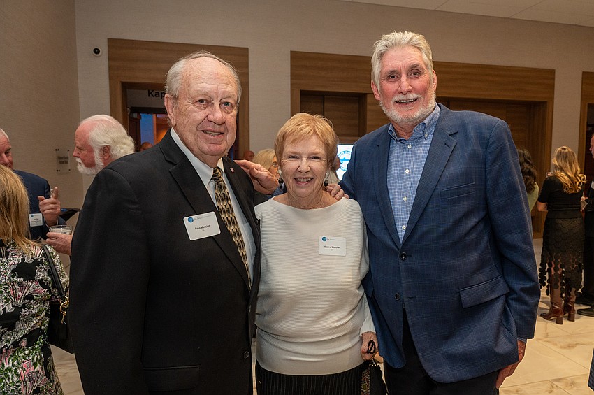 Paul and Elaine Mercier with Jon Thaxton
