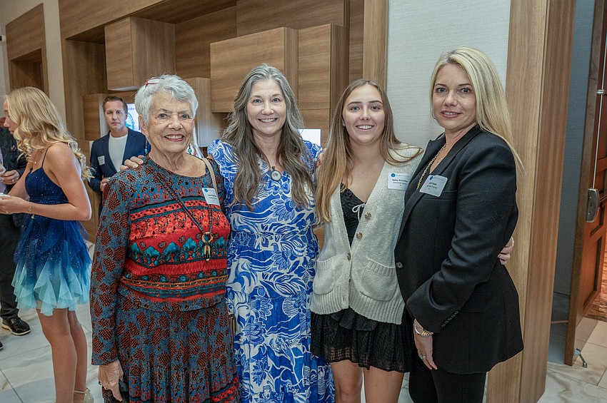 Jane, Kristi and Selby Kirschner with Katie Haas