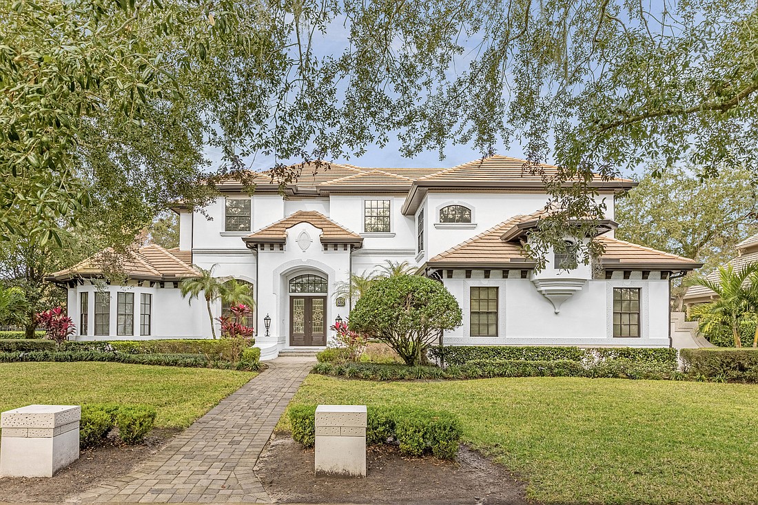 The home at 6030 Greatwater Drive, Windermere, sold Nov. 12, for $3,178,500. It was the largest transaction in Windermere from Nov. 10 to 16. The master suite features a spa-like bathroom and private sitting area overlooking the pristine fairways of the golf course. The sellers were represented by Tj Cosgrove, Real Broker LLC.