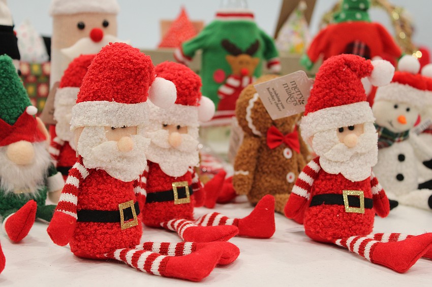 Longboat Key holiday shoppers quickly scooped up festive decorations at the annual St. Mary, Star of the Sea, Catholic Church Christmas Bazaar last weekend.