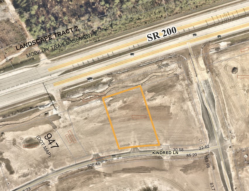 The Wildlight Community First Credit Union branch is planned at Crosstown Avenue and Florida 200 at 148 Kindred Lane.