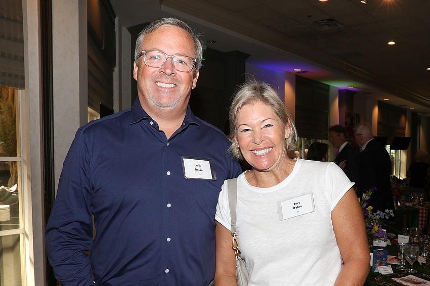 Will and Tory Dolan look forward to the brunch and music program.