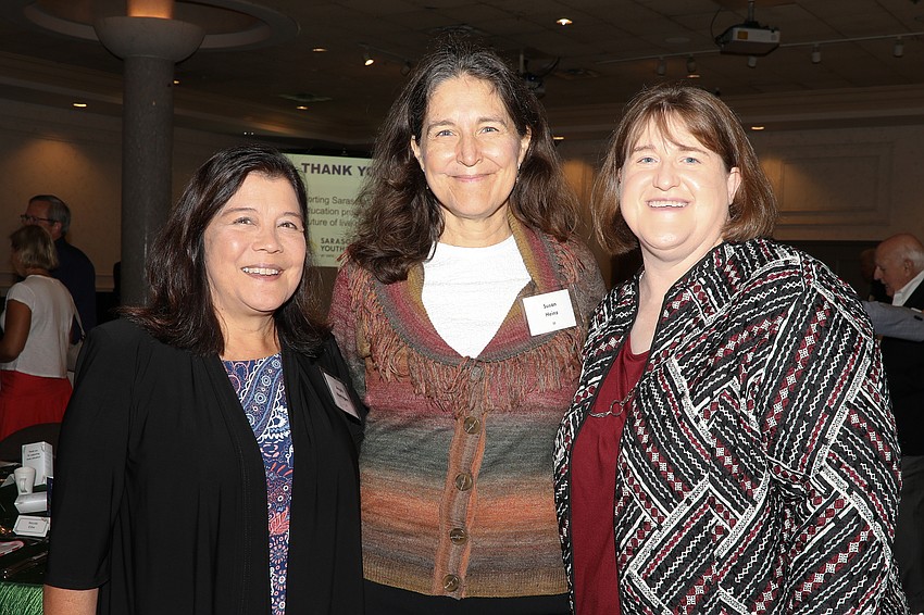 Angela Hartvigsen, Susan Heinz and Alyson Rozier