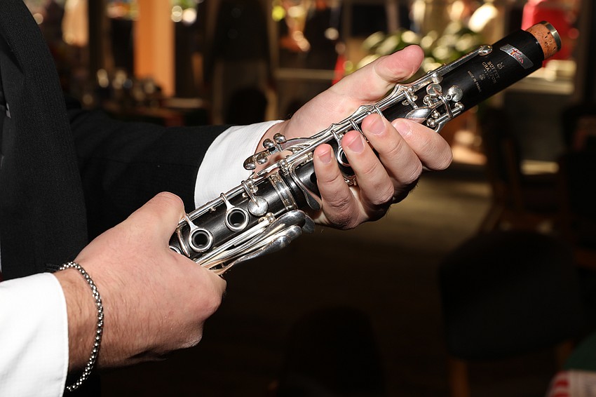 Musician Michael Miller's clarinet.