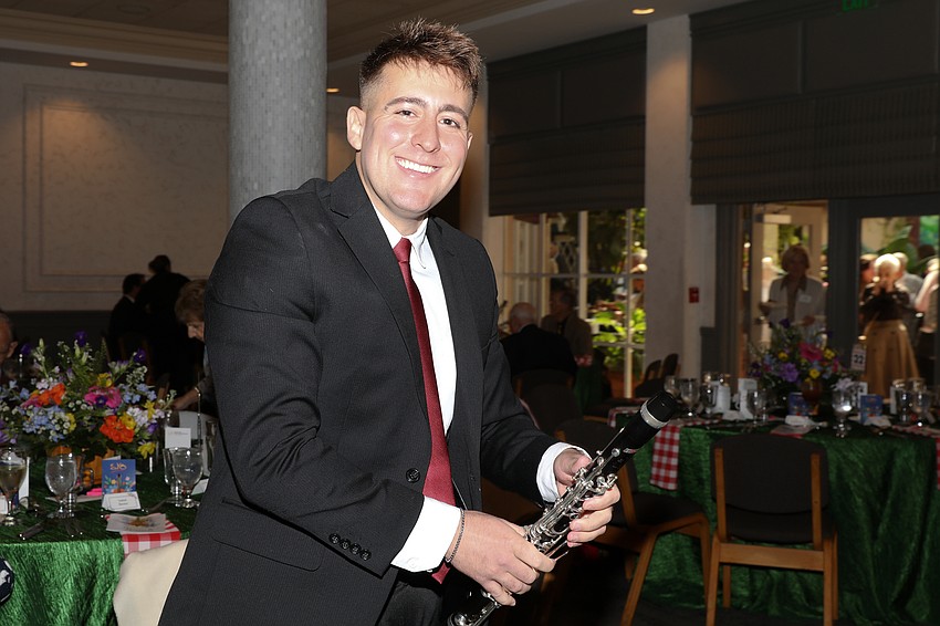 Keynote speaker is Sarasota Youth Orchestra alum Michael Miller.