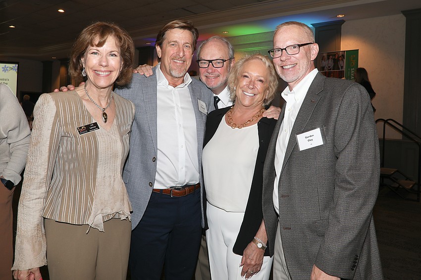 Jill Levine, Brian O'Donnell, Tom and Sherry Koski and Gordon Clay.