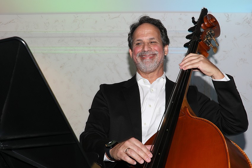 John Miller leads the John Miller Jazz Ensemble as guests brunch in support of the Sarasota Youth Orchestra on Nov. 16.