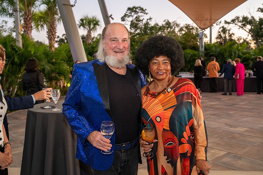 Michael Page and event Co-Chair Carolyn Anderson