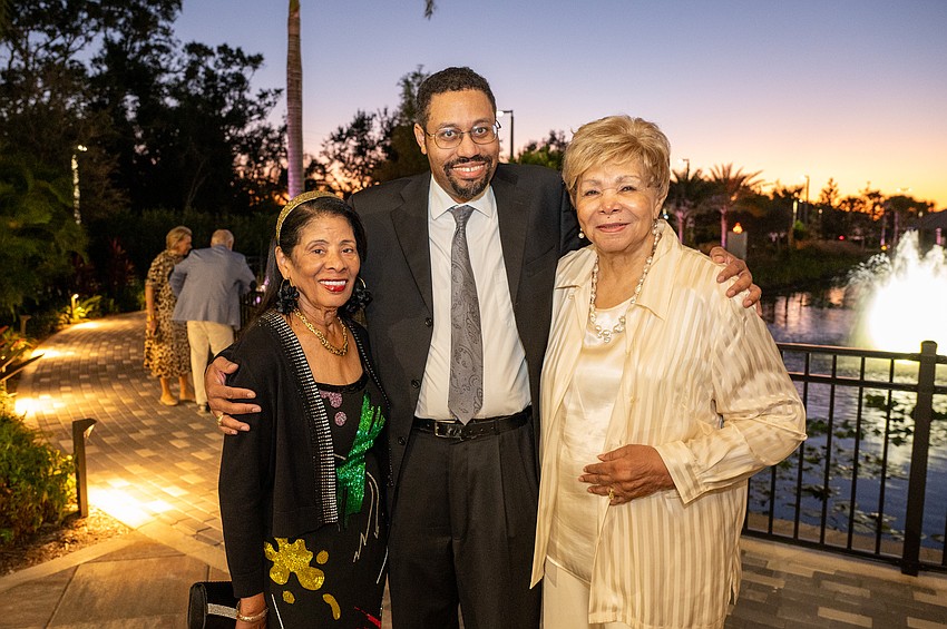 Joyce Locklear, Joseph Wharton and Lou Bertha-McKenzie Wharton