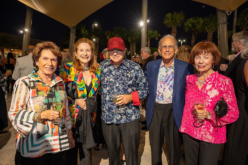 Joan Blum, Roz Godberg, Larry Newman, Michael Richker and Barbara Newman